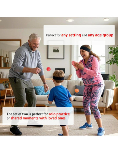 Paquete de 2 Pelotas de Reflexión FUNUCURR para Boxeo