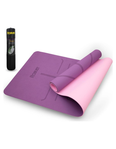 Alfombrilla de Yoga Antideslizante Robust TPE 182.88x60.96cm
