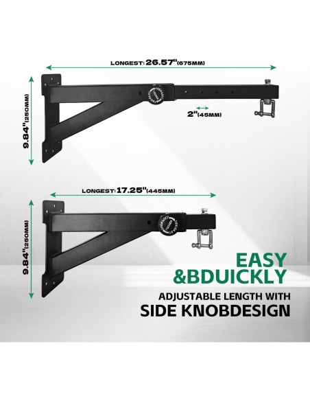 Soporte para Saco de Boxeo LTSEAME Ajustable 272 kg