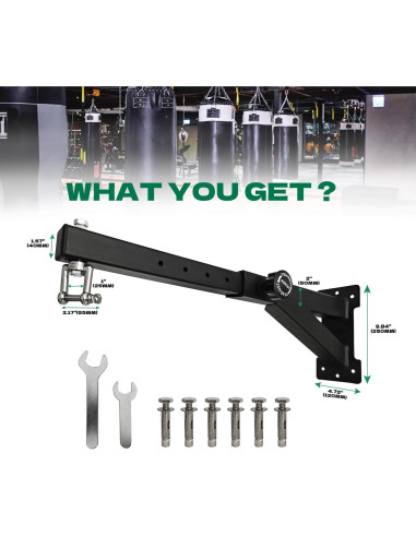 Soporte para Saco de Boxeo LTSEAME Ajustable 272 kg