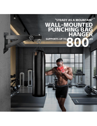 Soporte para Saco de Boxeo LTSEAME Ajustable 272 kg