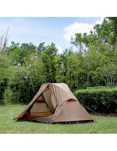 Tienda de Camping MC TOMOUNT Ultraligera 2 Personas Impermeable