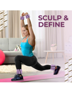 Pesas para Muñecas y Tobillos Swiss Activa+ 0.45kg Ajustables 2