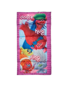 Saco de dormir Camping DreamWorks Trolls - Rectangular, 0.45 kg