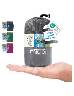 Saco de Dormir 2-en-1 Miqio Forro y Sábana de Viaje XL