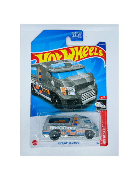 Hot Wheels HW Respuesta Rápida Gris 1:64 - Nuevo Sellado