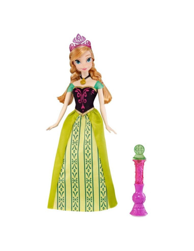 Muñeca de Moda Anna Cambio de Color Disney Frozen Mattel