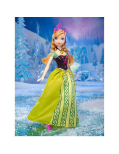 Muñeca de Moda Anna Cambio de Color Disney Frozen Mattel 2