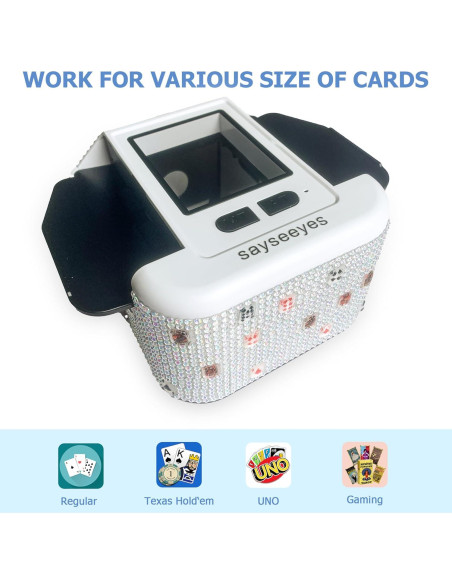 Máquina Barajadora Automática SAYSEEYES JACSMW01 Recargable