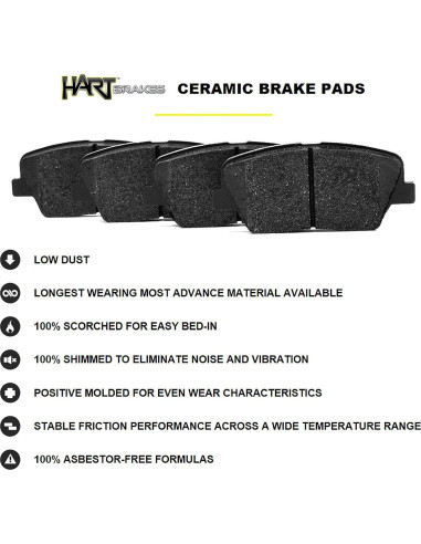 Kit de Frenos Delanteros Hart Brakes PHCF.44024.02 para Toyota