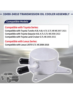 Conjunto Enfriador de Aceite Transmisión Magimaker 33490-34010 2