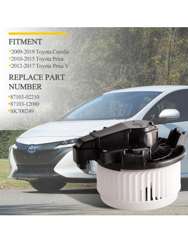 Motor de Soplador de AC Predep para Toyota Corolla y Prius
