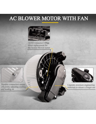 Motor de Soplador de AC Predep para Toyota Corolla y Prius