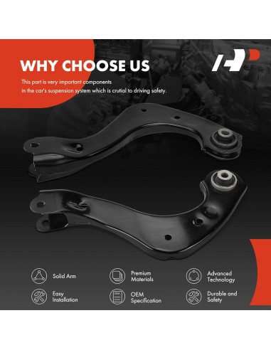 Brazo de Control Superior Trasero A-Premium para Toyota y Lexus