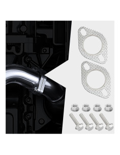 Junta de Escape Tioollev 5.08cm Kit de Reparación con Tornillos