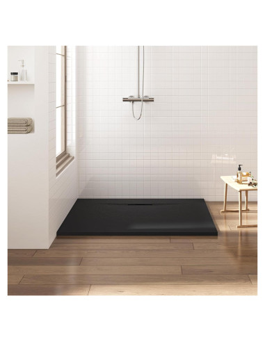 Base de Ducha FerdY 120x90 cm Antideslizante SMC Negra