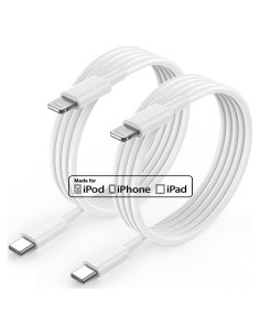 Cable de Carga Rápida 3m Jeenek USB C a Lightning MFi