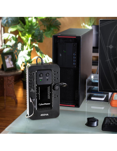 UPS CyberPower EC450G 450VA/260W, 8 Salidas, Modo ECO