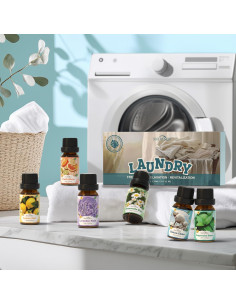 Juego de Aceites Aromáticos SNOWSEN para Lavandería - 6 Fragancias 2