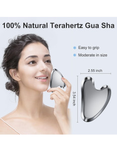 Gua Sha Terahertz ZminRN para Cara y Cuerpo - Masajeador Facial 2