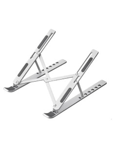 Soporte Ajustable para Laptop CASAMAX - Plegable y Ergonómico Plata