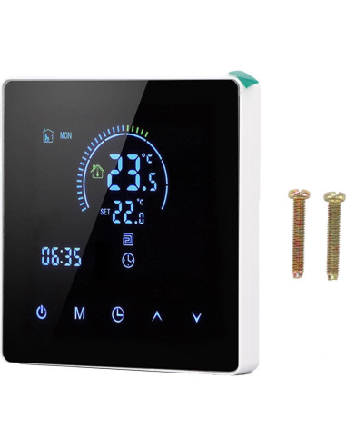 Termostato Inteligente Fafeicy LCD Programable 5-60C Blanco