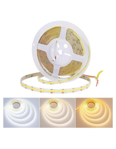 Tira LED COB CCT JOYLIT 5m 640 LEDs 90W Regulable 2700K-6000K
