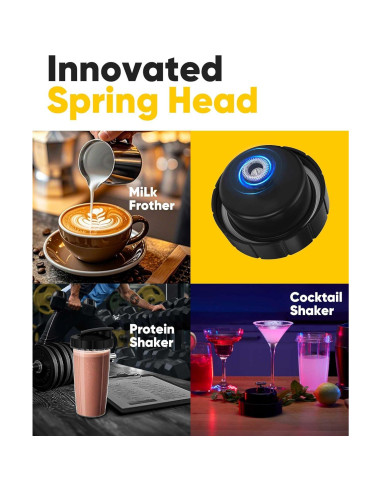 Licuadora Personal Befano BM900 1200W para Smoothies y Cócteles