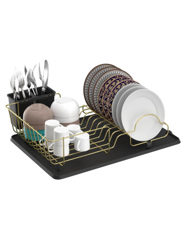 Estante Secador de Platos Buruis Acero Inoxidable 44.5x31.8cm