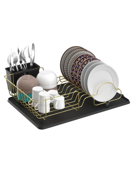 Estante Secador de Platos Buruis Acero Inoxidable 44.5x31.8cm