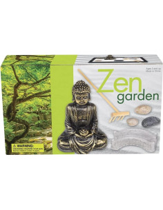 Juego de Jardín Zen Japonés 28x16.5cm con 7 Piezas y Rastrillo 2