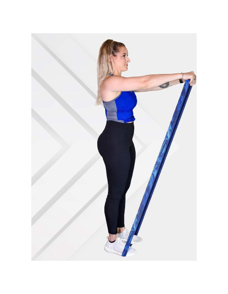 Banda de Resistencia Larga Kinetic Bands - Tela Antideslizante