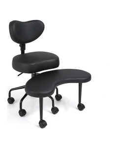 Silla de Meditación Pipersong con Respaldo Ajustable Negro