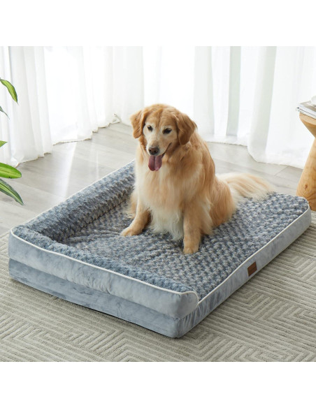 Cama Ortopédica para Perros Grandes BFPETHOME - Sofá Impermeable