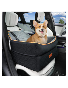 Asiento de Coche para Perros GL GLENSLAVE - Cojín Viscoelástico 0-15.88 kg