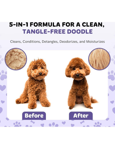 Champú y Acondicionador 5-en-1 Doodle DOOD WOOF 236g