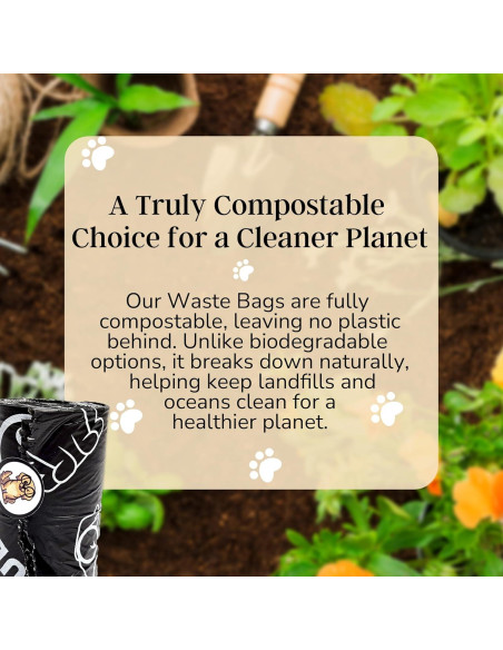 Bolsas biodegradables para excremento de perro EL NOPOO POUCH - 200 unidades