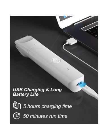 Recortadora Eléctrica Inalámbrica JOTUT para Perros Pequeños 4 en 1