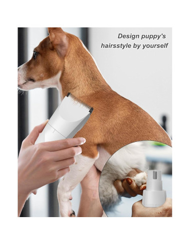 Recortadora Eléctrica Inalámbrica JOTUT para Perros Pequeños 4 en 1