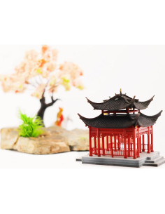 Pabellón Chino Tradicional KARESANSUI - Decoración Zen 6.35cm 2