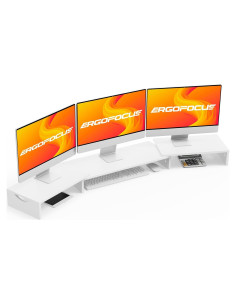 Soporte para Triple Monitor ErgoFocus Ajustable 79.5-134.3 cm