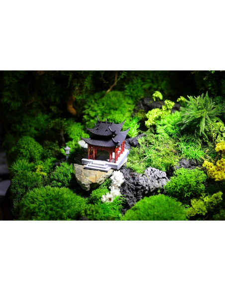 Pabellón Chino Tradicional KARESANSUI - Decoración Zen 6.35cm Pabellón Chino Tradicional KARESANSUI - Decoración Zen 6.35cm