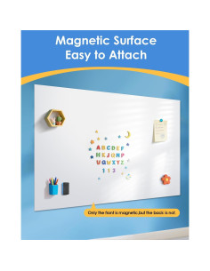 Pizarra Magnética Borrado en Seco MaxGear 95x76 cm con Accesorios 2