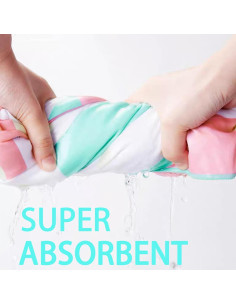 Paquete de 2 toallas de playa QHLhomestead 160x80cm secado rápido 2