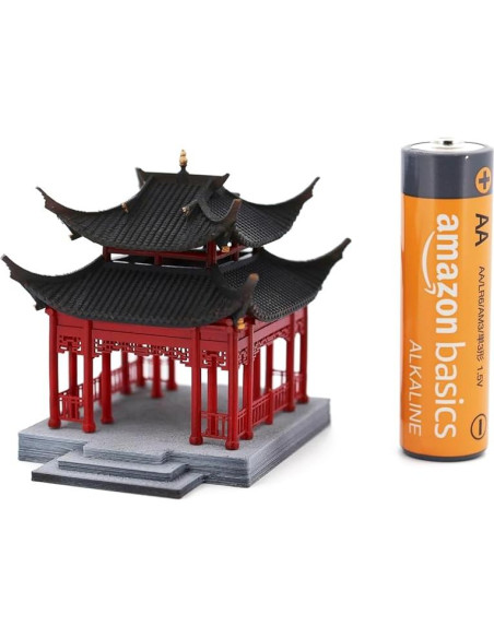 Pabellón Chino Tradicional KARESANSUI - Decoración Zen 6.35cm Pabellón Chino Tradicional KARESANSUI - Decoración Zen 6.35cm