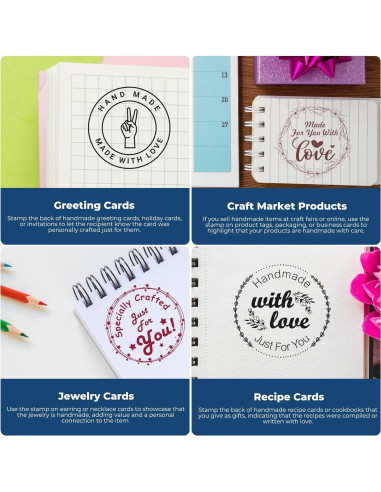 Estampilla de Goma Personalizada Acorn 4.13 cm Autoinking