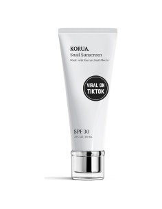 Protector Solar Natural SPF 30 Korua con Mucina de Caracol