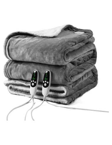 Manta Eléctrica Calefaccionada PASAMIC Queen 20 Niveles Calor