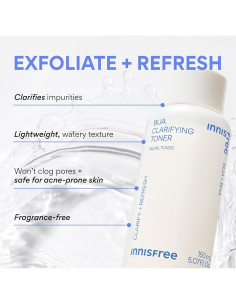 Toner Innisfree Bija con Ácido Salicílico 200ml - Cuidado de Poros 2