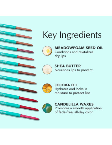 Lápiz Labial Rellenador Thrive Causemetics Ébano Rosa Fucsia